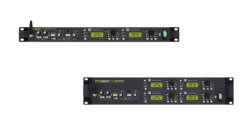 INTUSONIC HMA72 und HMA74 Frontansicht