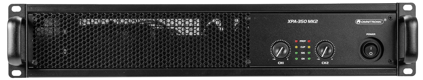 OMNITRONIC XPA SERIES 2 channels